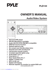 Pyle PLD144 Owner's Manual