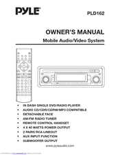 Pyle PLD162 Owner's Manual