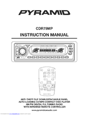 Pyramid CDR79MP Instruction Manual