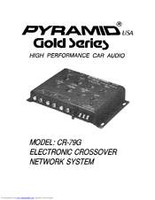 Pyramid CR-79G User Manual
