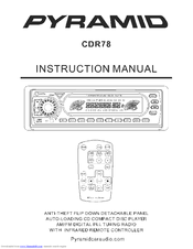 Pyramid CDR78 Instruction Manual