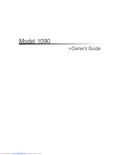 Directed Electronics 1090 Owner's Manual