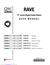 QSC RAVE 161s-24 User Manual