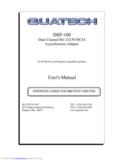 Quatech DSP-100 User Manual