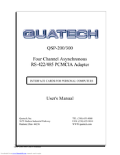 Quatech QSP-200/300 User Manual