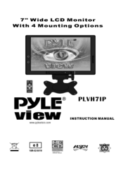 Pyle view PLVH7IP Instruction Manual