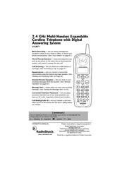 Radio Shack 43-3871 Owner's Manual