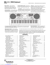 Radio Shack 42-4058 Owner's Manual