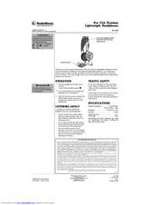 Radio Shack Pro 35A Titanium Owner's Manual