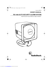 Radio Shack RS-1000 Owner's Manual