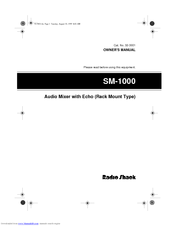 Radio Shack 32-3001 Owner's Manual