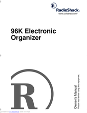 Radio Shack 65-781 Owner's Manual