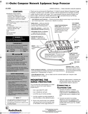 Radio Shack 61-2425 Owner's Manual