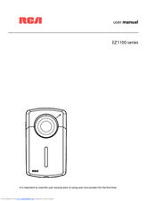 RCA Small Wonder EZ1100 Series User Manual