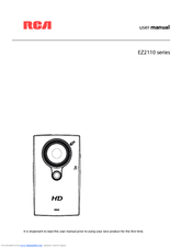 RCA EZ2110RD User Manual