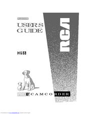 RCA Pro884HB User Manual