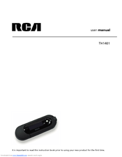 RCA TH1401 User Manual
