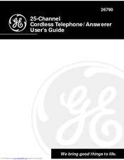 GE GE 26790 User Manual