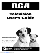 RCA F27TF700 User Manual
