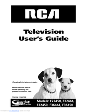 RCA F32450 User Manual