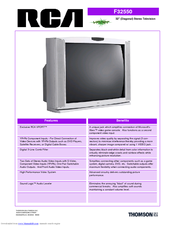 RCA F32550 Technical Specifications
