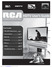 RCA HD61LPW62 User Manual