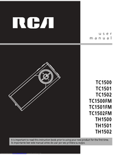 RCA TC1502 User Manual