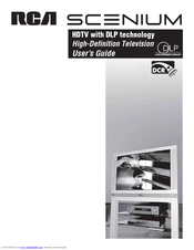 RCA Scenium HD50LPW164 User Manual