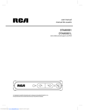 RCA DTA800B1 User Manual