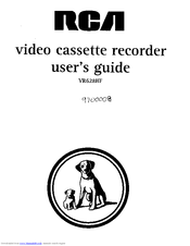 RCA VR628HF User Manual