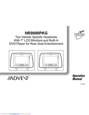 Advent HR9000PKG Operation Manual