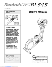 Reebok RL545 User Manual