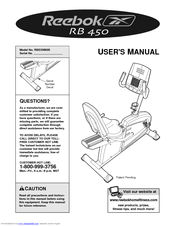 Reebok RT445 RBEX49020 User Manual