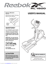 Reebok RL 1500 RBEL4255.1 User Manual