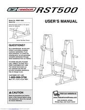 Reebok Rst500 Bench User Manual