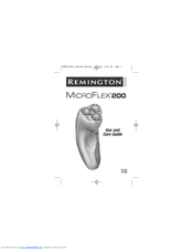 Remington Microflex Extra R-835 Use And Care Manual