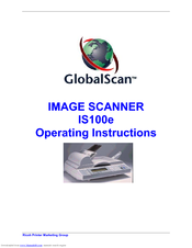 Ricoh IS100e Operating Instructions Manual
