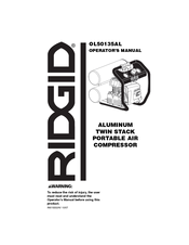 RIDGID OL50135AL Operator's Manual