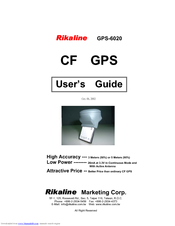 Rikaline CF GPS GPS-6020 User Manual
