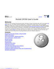 Rio SP350 User Manual