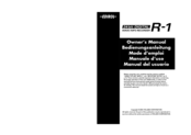 Roland Edirol R-1 Owner's Manual