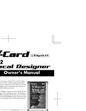 Roland VC-2 Owner's Manual