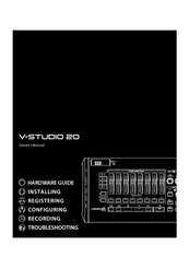 Roland V-Studio 20 Owner's Manual