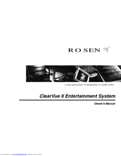 Rosen Rosen inVUE II Owner's Manual
