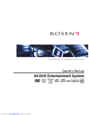 Rosen A9 Owner's Manual