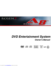 Rosen A8 Owner's Manual
