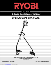 Ryobi 725rE Operator's Manual