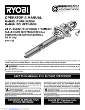 Ryobi RY44140 Operator's Manual
