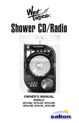 Salton Wet Tunes WT51RD Owner's Manual