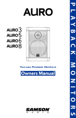 Samson AURO6 Owner's Manual